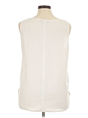 Lafayette 148 New York Sleeveless Blouse (view 2)