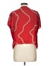 Carlisle 100% Polyester Red Short Sleeve Blouse Size L (estimated) - photo 2
