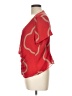 Carlisle 100% Polyester Red Short Sleeve Blouse Size L (estimated) - photo 5