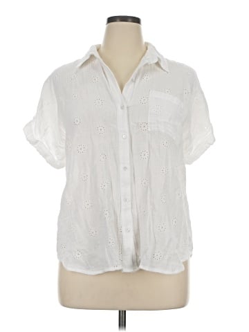 Notations Short Sleeve Blouse (view 1)