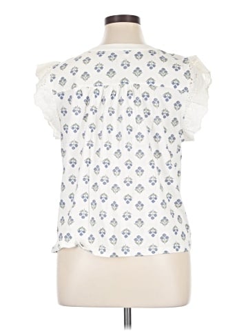 Lucky Brand Short Sleeve Blouse (view 2)
