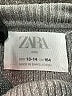 Zara Silver Long Sleeve Turtleneck Size 13 - 14 - photo 3