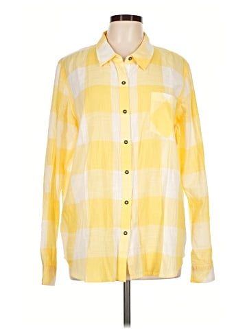 Natural Reflections Long Sleeve Button-Down Shirt (view 1)