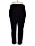 Rafaella Solid Black Dress Pants Size 18W - photo 2