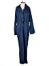 ASOS 100% Cotton Blue Jumpsuit Size UK 12 / US 8 - photo 1