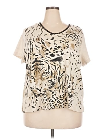 Alfred Dunner Short Sleeve Blouse (view 1)