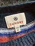 Sundry Chevron-herringbone Blue Pullover Sweater Size Med (2) - photo 7