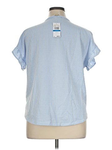 MICHAEL Michael Kors Short Sleeve Blouse (view 2)