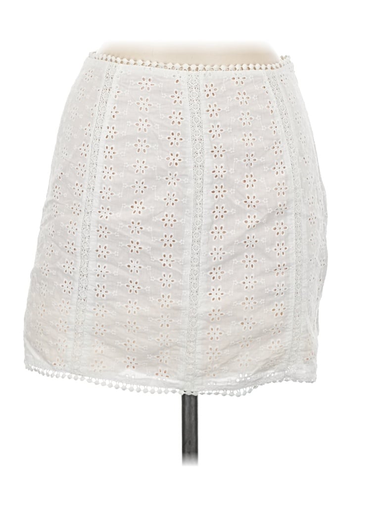 Pre-owned Sabo Casual Skirt In Ivory