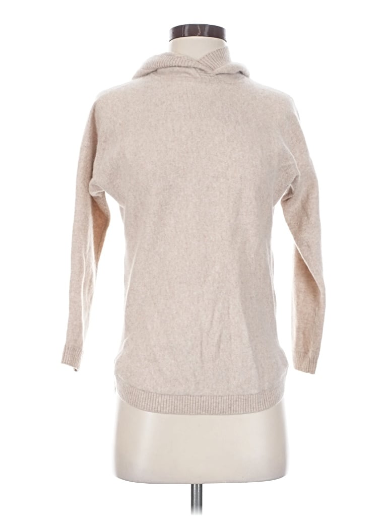 Pre-owned Max Studio Cashmere Pullover Sweater In Tan
