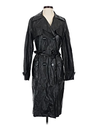 Calvin Klein Faux Leather Jacket (view 1)