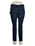 Isabel Maternity Solid Blue Jeans Size 12 Maternity - photo 2