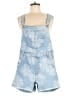 No Boundaries 100% Recycled Polyester Blue Overalls Size 11 - photo 1