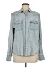 Dear John Blue Long Sleeve Button-Down Shirt Size M - photo 1