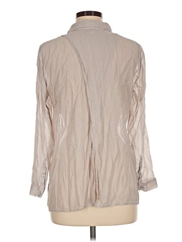 Helmut Lang 3/4 Sleeve Silk Top (view 2)