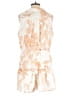 AaKaa 100% Polyester Paisley Orange Romper Size L - photo 2