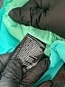 The North Face 100% Polyester Stripes Teal Snow Jacket Size S (kids) - photo 4