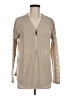 Soft Surroundings Tan Long Sleeve Henley Size M - photo 1