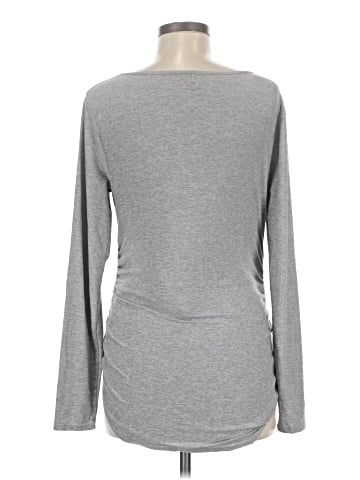 Beyond the Bump by Beyond Yoga Long Sleeve T-Shirt (view 2)