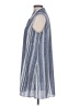 Alfani Blue Sleeveless Button-Down Shirt Size 12 - photo 5