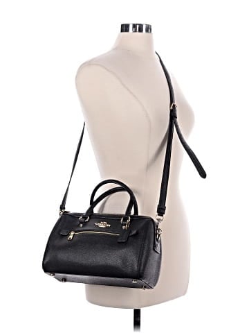 Coach Factory Leather Satchel (view 2)