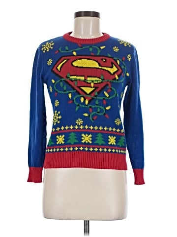 Superman Pullover Sweater (view 1)