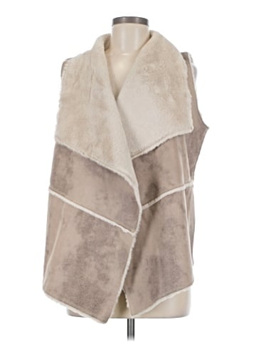 Neiman Marcus Faux Fur Vest (view 1)