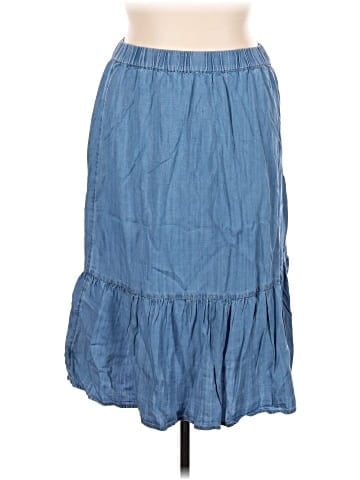 Ann Taylor LOFT Outlet Denim Skirt (view 1)