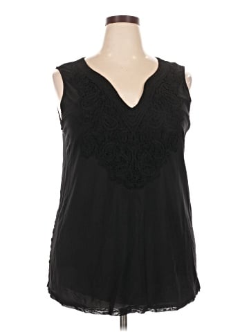 Latigo Sleeveless Blouse (view 1)