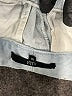 Tibi Chevron-herringbone Blue Jeans Size 10 - photo 7