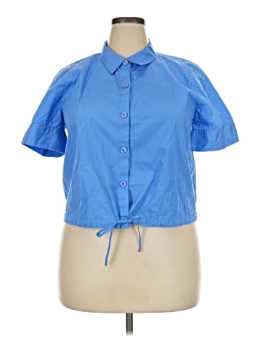 Simply Vera Vera Wang Short Sleeve Blouse (view 1)