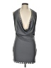 Missguided Gray Cocktail Dress Size L - photo 1
