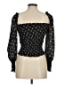 Maje 100% Viscose Black Long Sleeve Blouse Size Med (2) - photo 2