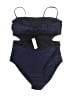 J.Crew Solid Blue Two Piece Swimsuit Size 16 - photo 1