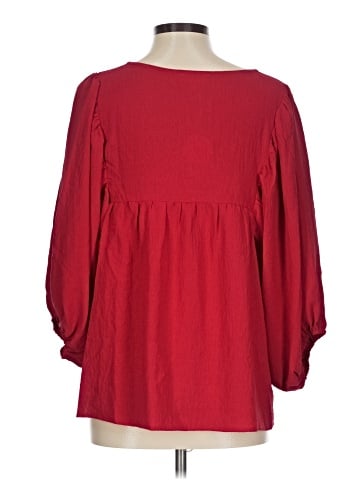 Oddi 3/4 Sleeve Blouse (view 2)