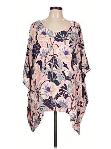 Ulla Popken 3/4 Sleeve Blouse (view 1)