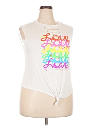 Popular Sports Sleeveless T-Shirt (view 1)