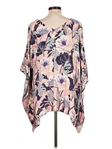 Ulla Popken 3/4 Sleeve Blouse (view 2)