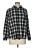 L.L.Bean 100% Cotton Plaid Green Long Sleeve Button-Down Shirt Size M - photo 1