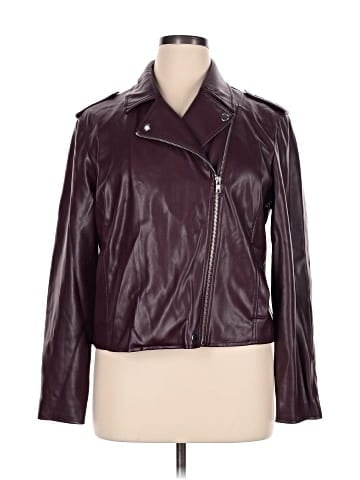 INC International Concepts Faux Leather Jacket (view 1)