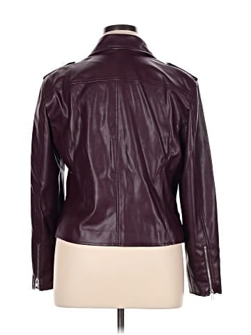 INC International Concepts Faux Leather Jacket (view 2)