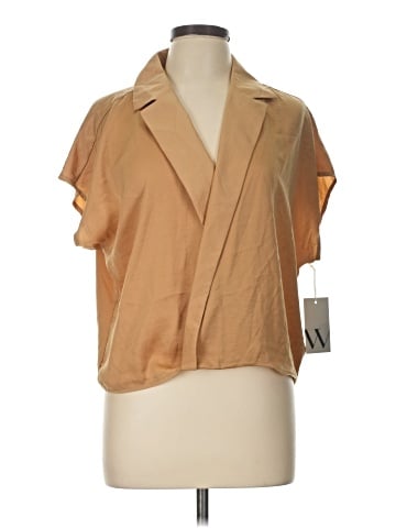 Worthington Short Sleeve Blouse (view 1)