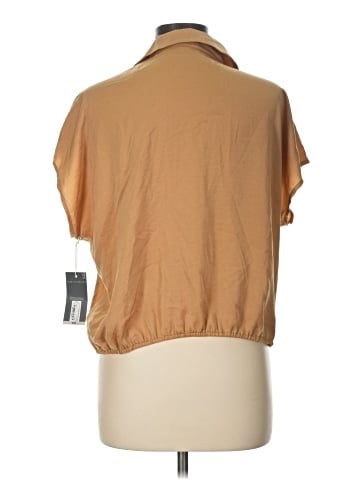 Worthington Short Sleeve Blouse (view 2)