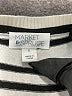 Market and Spruce Stripes White Pullover Sweater Size L - photo 7