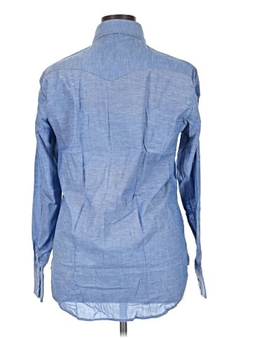 Sears Long Sleeve Button-Down Shirt (view 2)