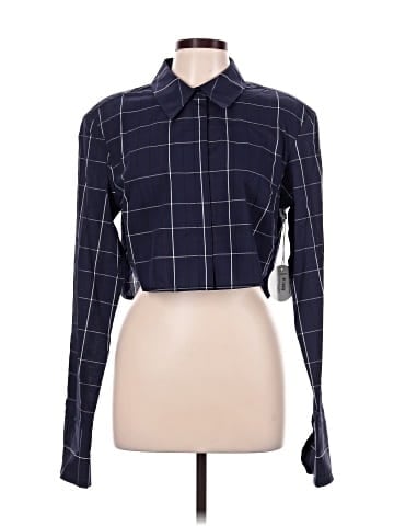 STAUD Long Sleeve Button-Down Shirt (view 1)