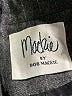 Bob Mackie 100% Wool Chevron-herringbone Gray Wool Blazer Size 8 - photo 6