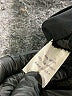 Bob Mackie 100% Wool Chevron-herringbone Gray Wool Blazer Size 8 - photo 7