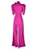 Black Halo Solid Pink Jumpsuit Size 4 - photo 2