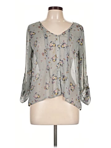 Mossimo Supply Co. 3/4 Sleeve Blouse (view 1)